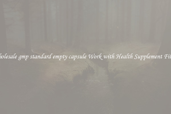 Wholesale gmp standard empty capsule Work with Health Supplement Fillers
