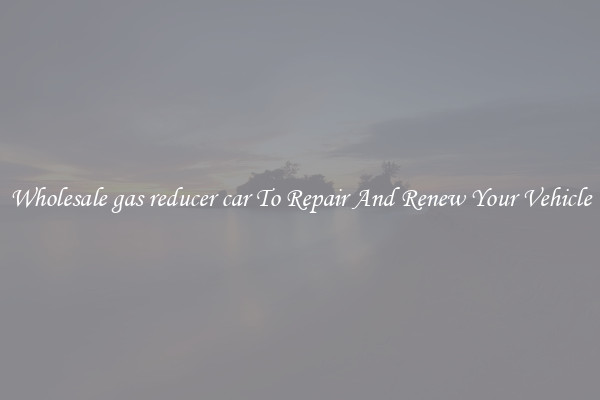 Wholesale gas reducer car To Repair And Renew Your Vehicle
