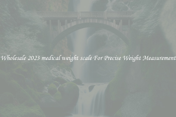 Wholesale 2023 medical weight scale For Precise Weight Measurement