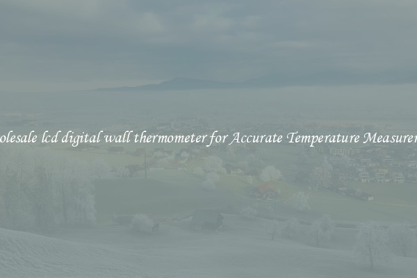 Wholesale lcd digital wall thermometer for Accurate Temperature Measurement